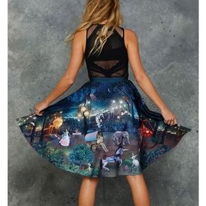 Blackmilk Ride & Seek Pocket Midi Skirt